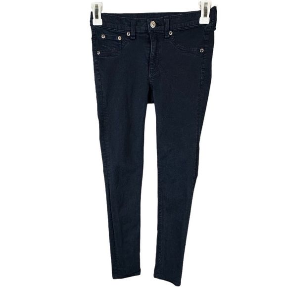 rag & bone Jeans Women's size 25 dark/navy blue skinny Fair Condition *See Pics* - Picture 3 of 8